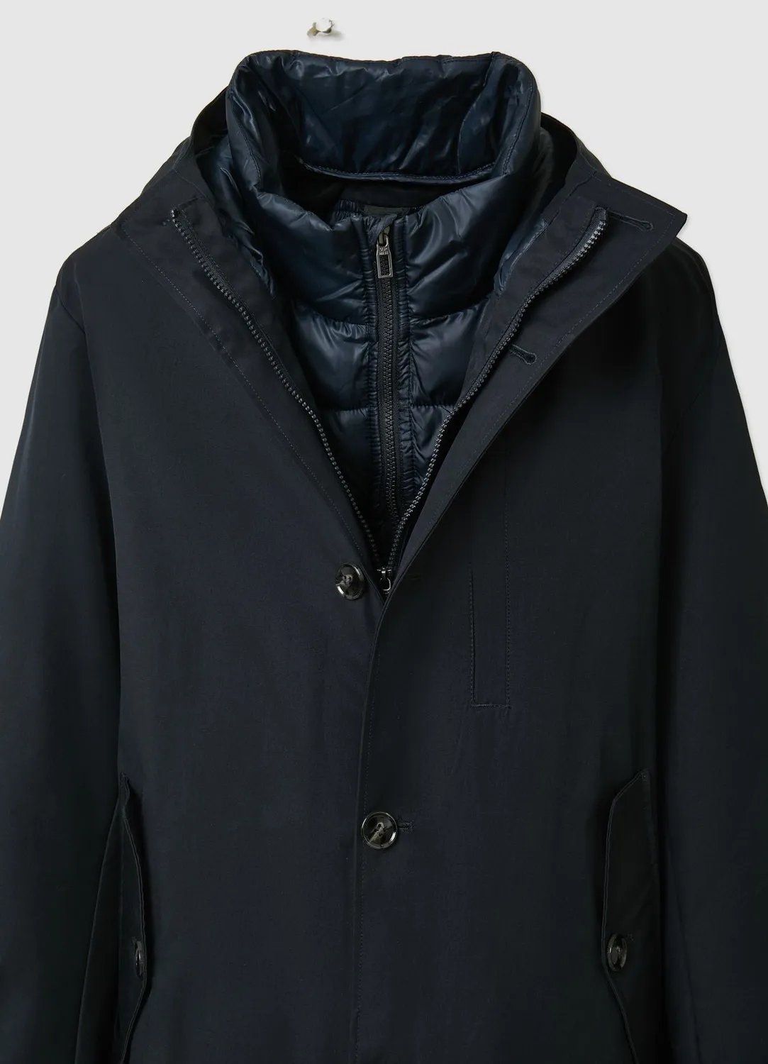 Calliope manteau matelassé capuche homme
