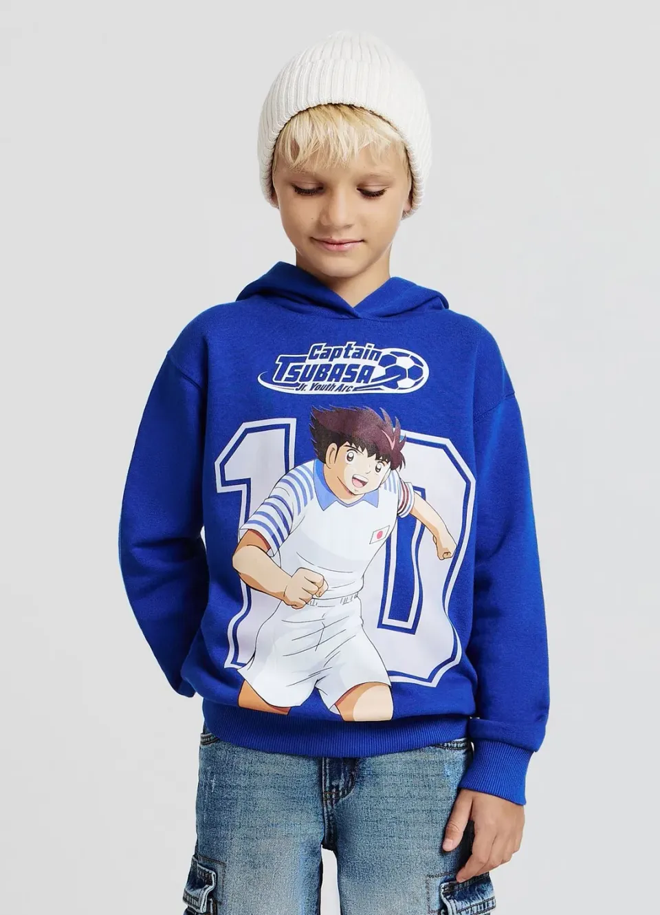 Calliope sweat capuche garçon Captain Tsubasa