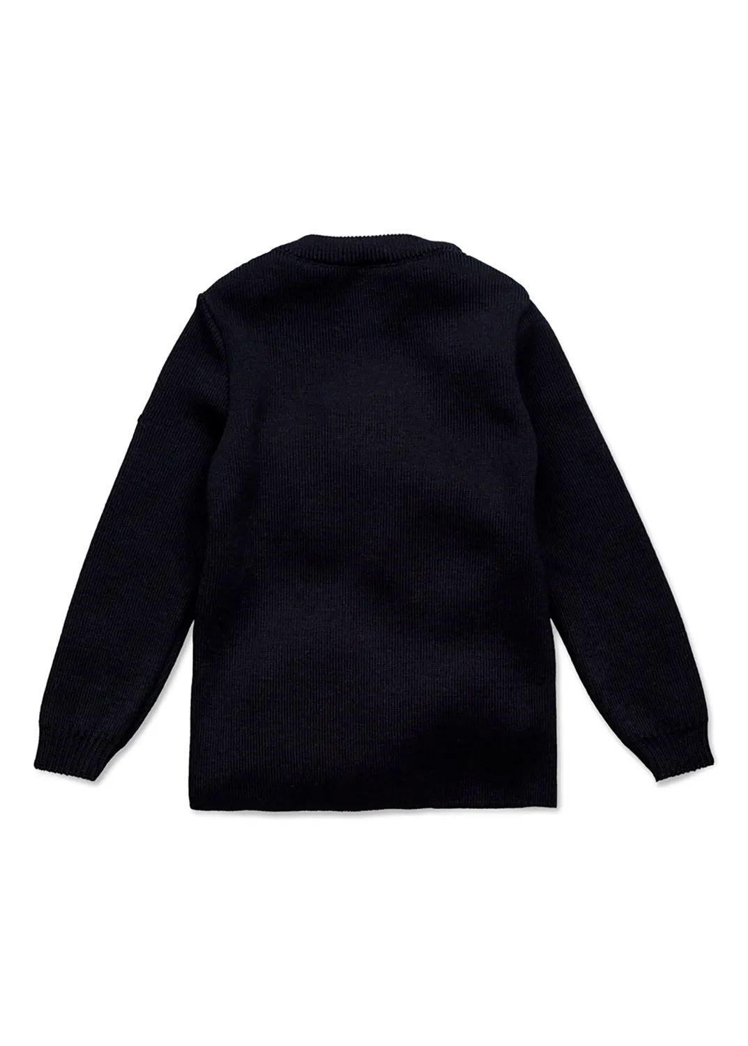 Saint James Moussaillon pull bébé Navy laine mélangée
