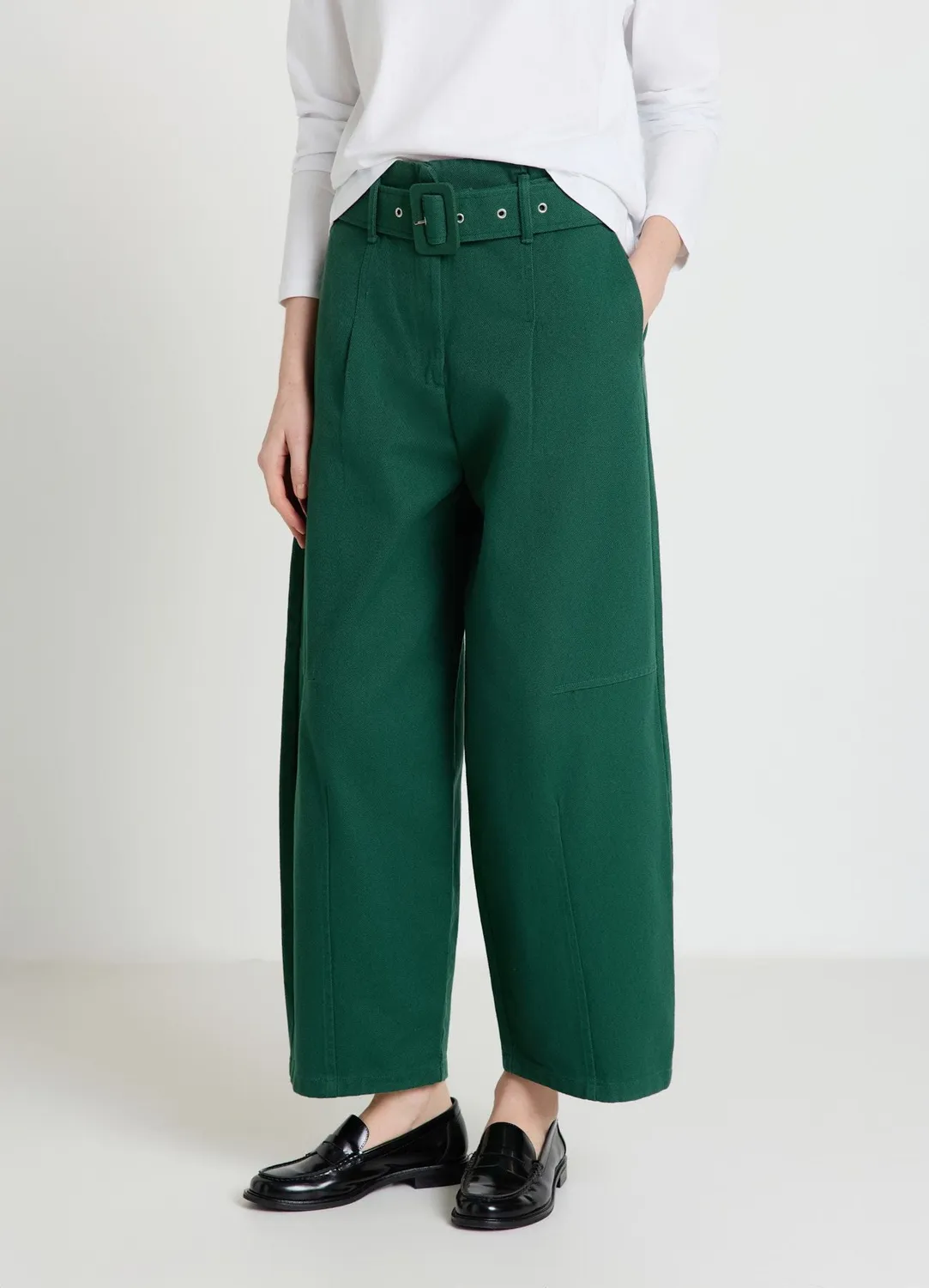 Calliope pantalon balloon ceinture femme ample