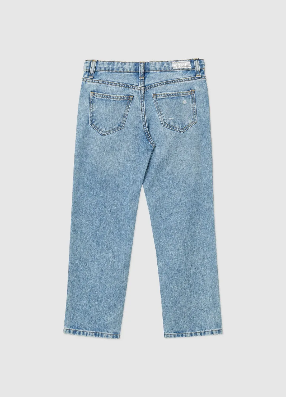 Calliope jean straight fille déchiré regular
