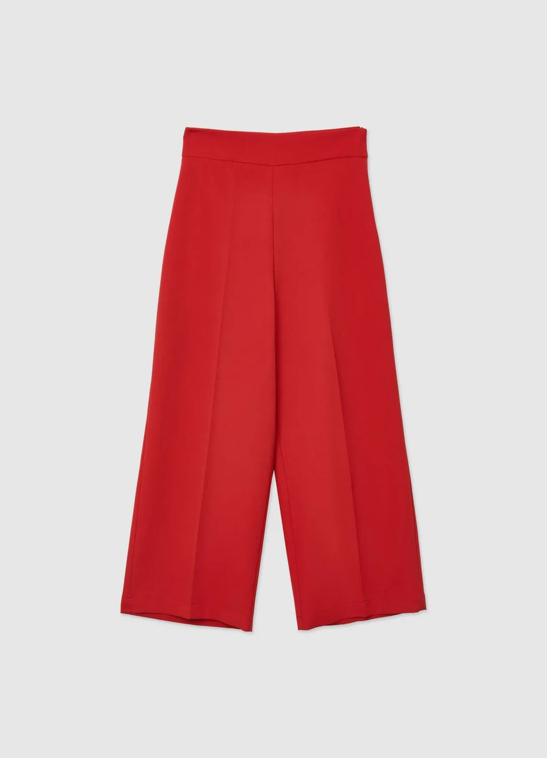 Calliope pantalon palazzo court femme uni