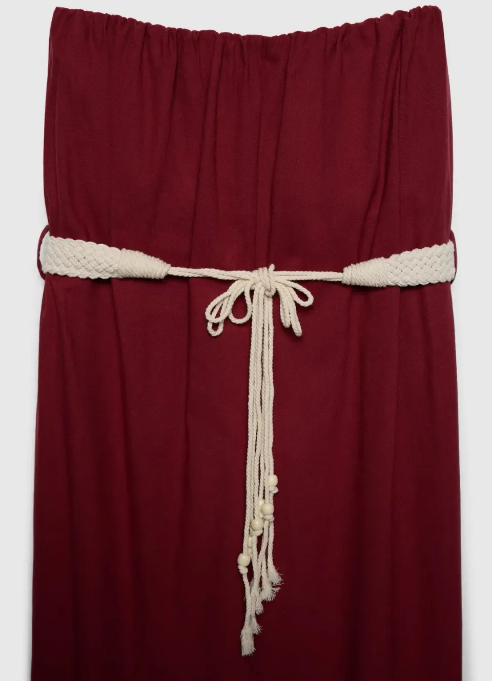 Calliope combinaison bandeau ceinture corde taille haute