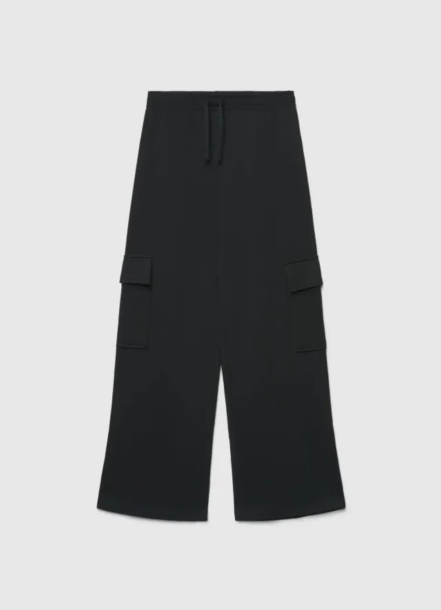 Calliope pantalon cargo jogging fille wide leg