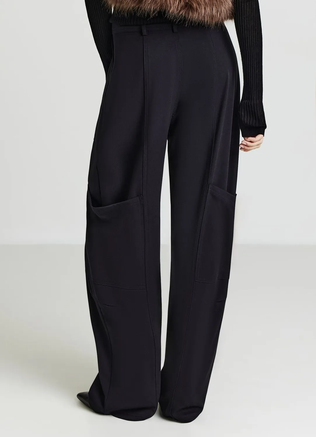 Calliope pantalon barrel fit femme poches