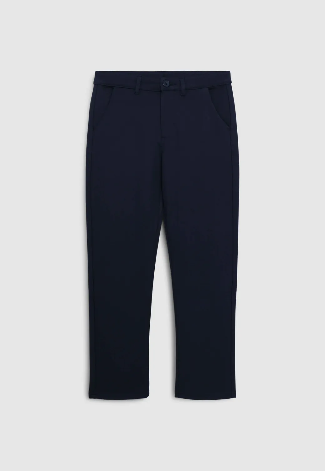 Calliope pantalon élégant garçon uni coupe regular