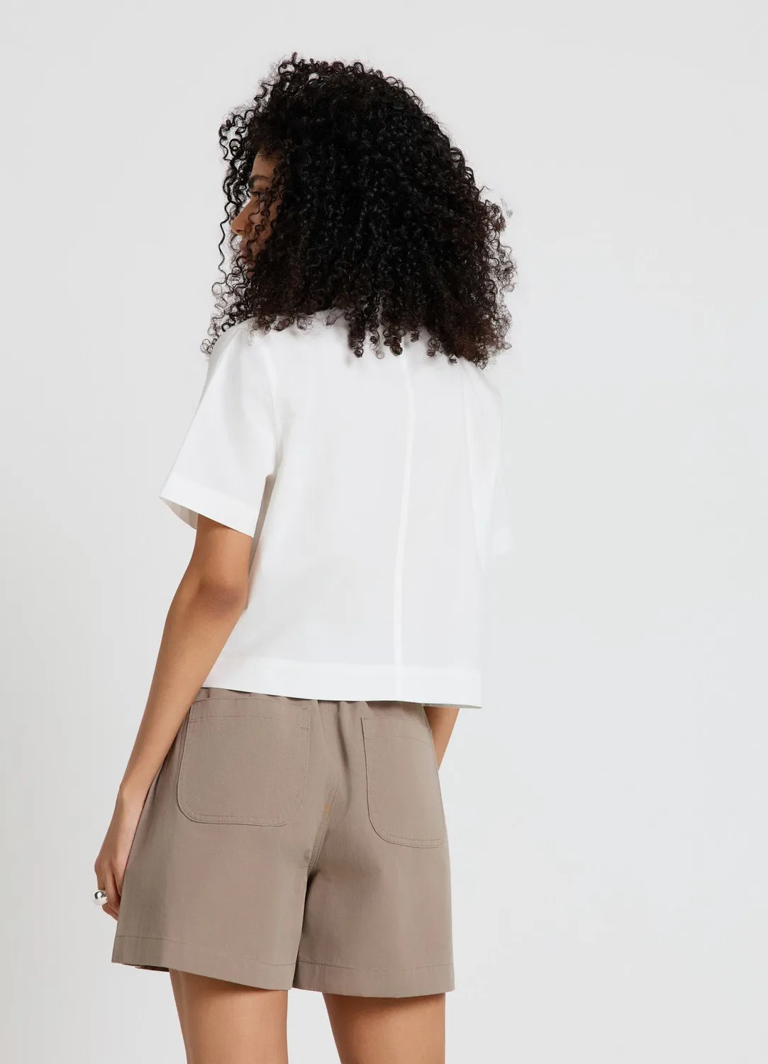 Calliope utility chemise femme poches manches courtes