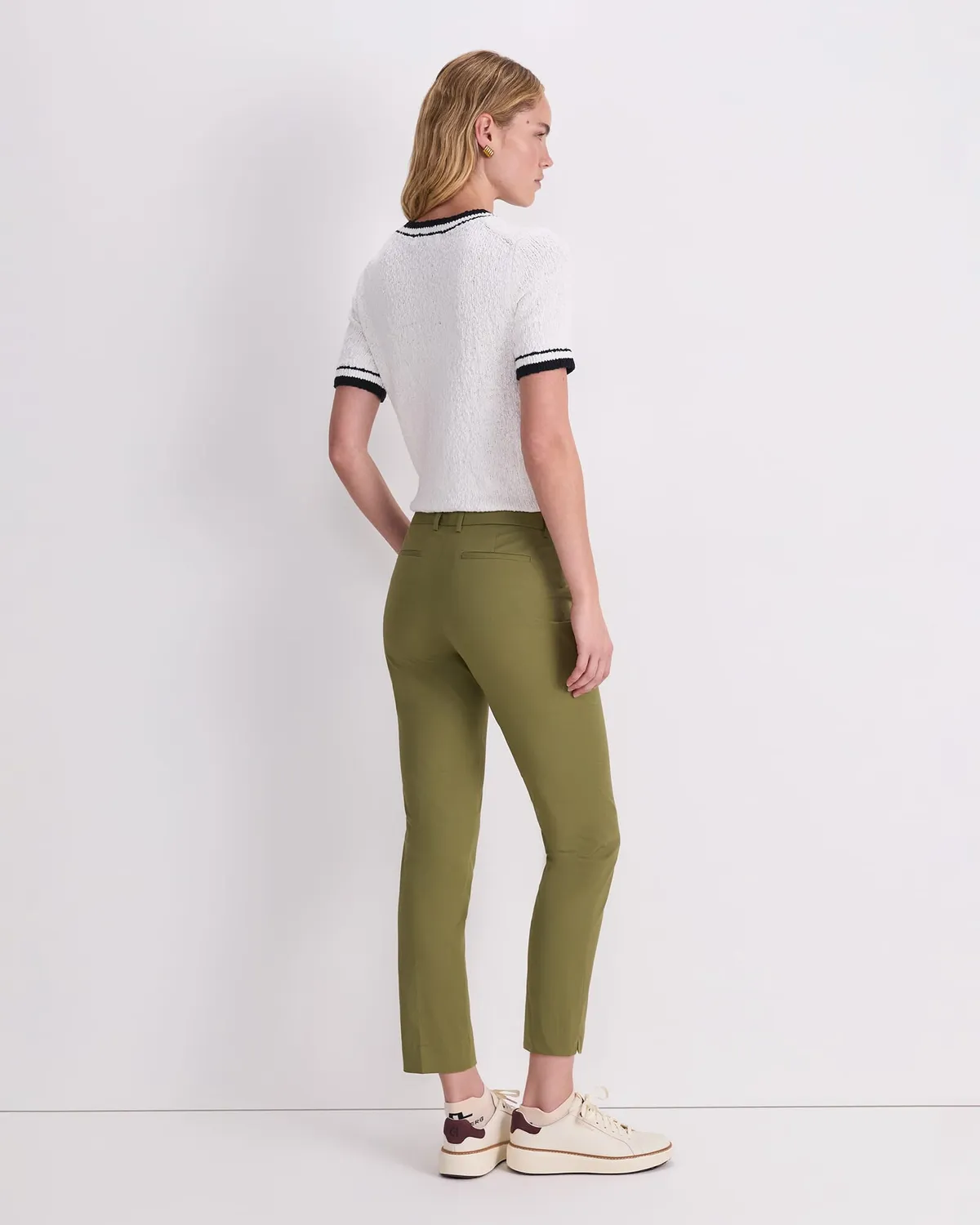 Sportscraft Evie pantalon capri coton stretch femme