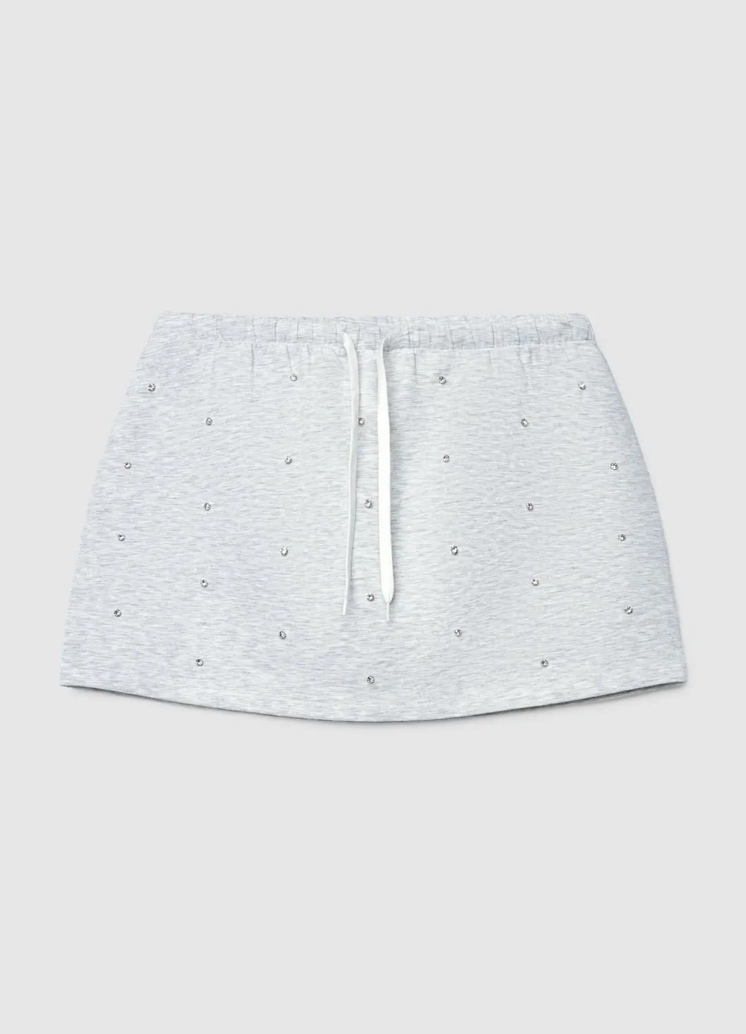 Calliope jupe-short strass femme mini droite