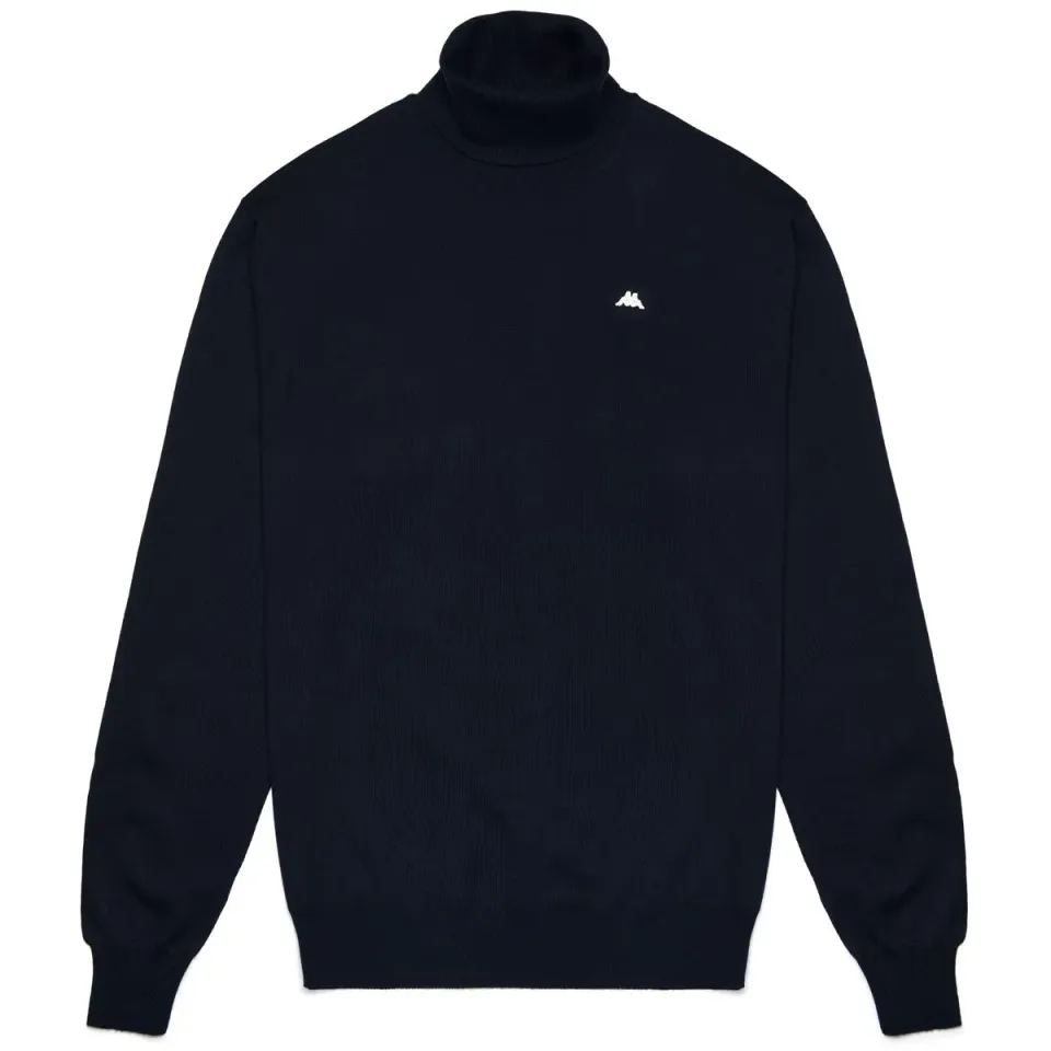 Robe di Kappa Deiron pull bleu marine col roulé laine