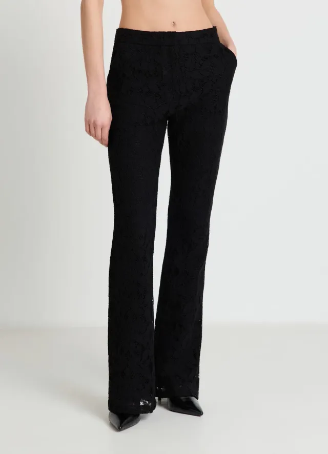 Calliope pantalon patte dentelle femme