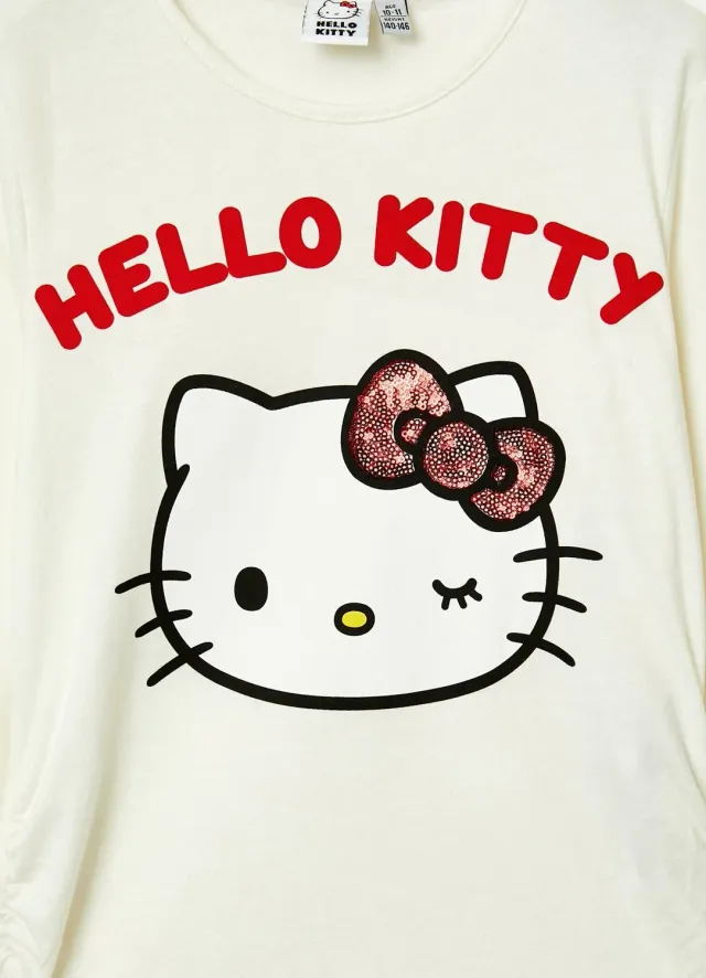 Calliope t-shirt fille Hello Kitty manches longues
