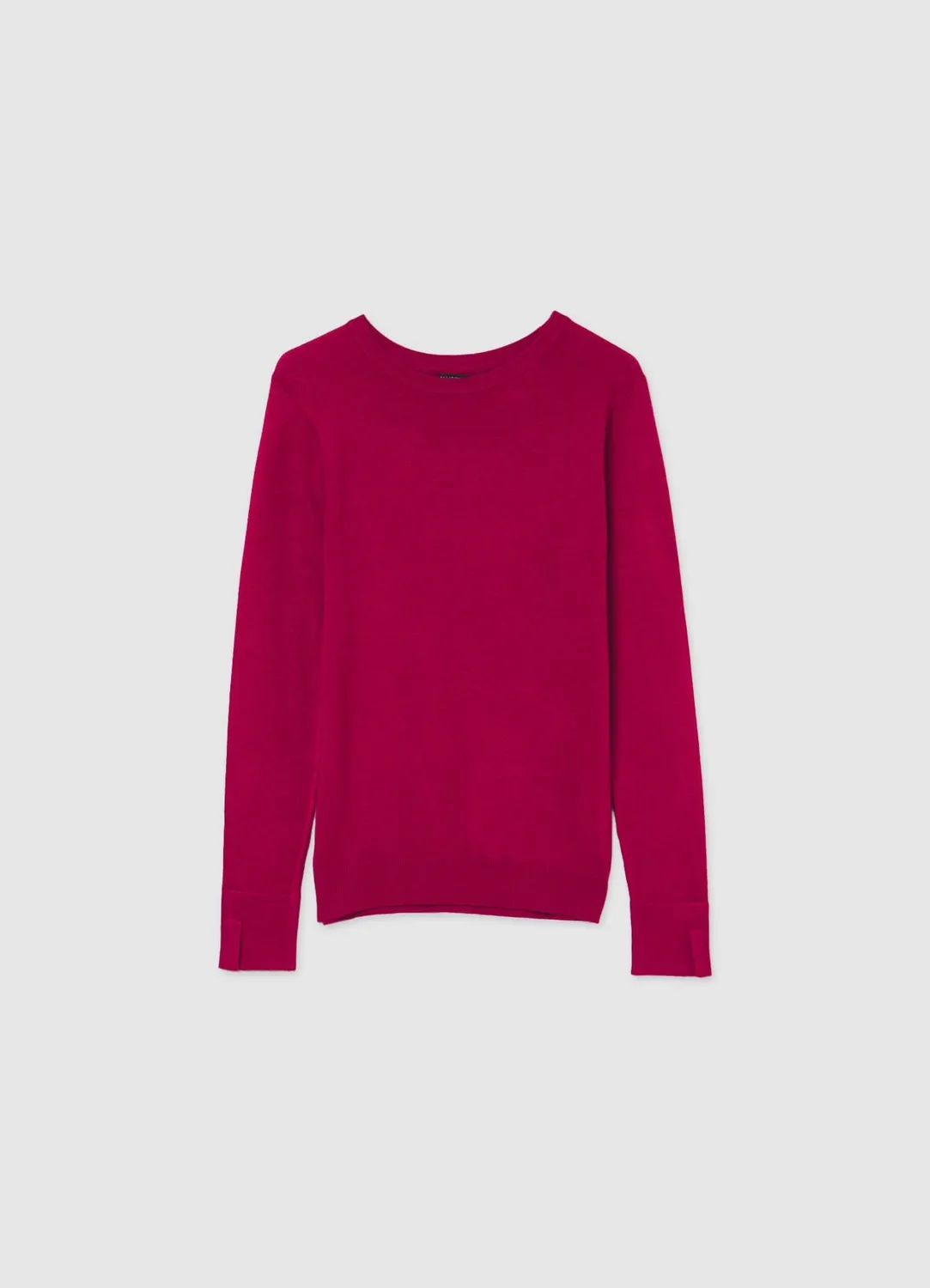 Calliope girocollo pull femme col rond côtelé