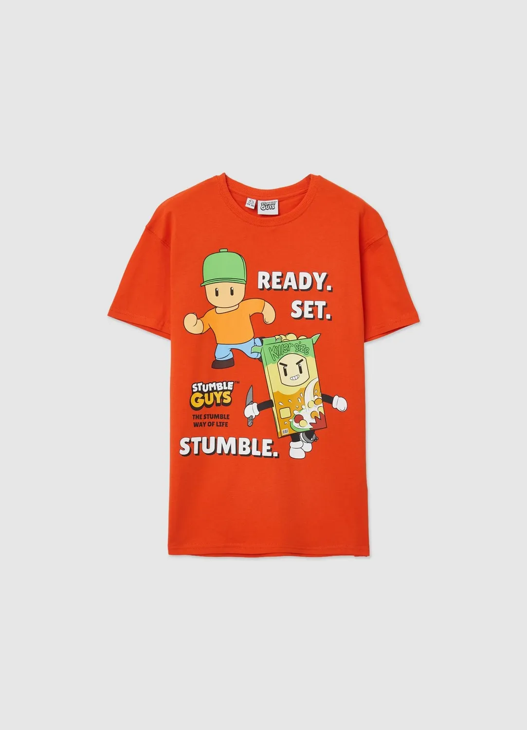 Calliope t-shirt Stumble Guys garçon over manches courtes
