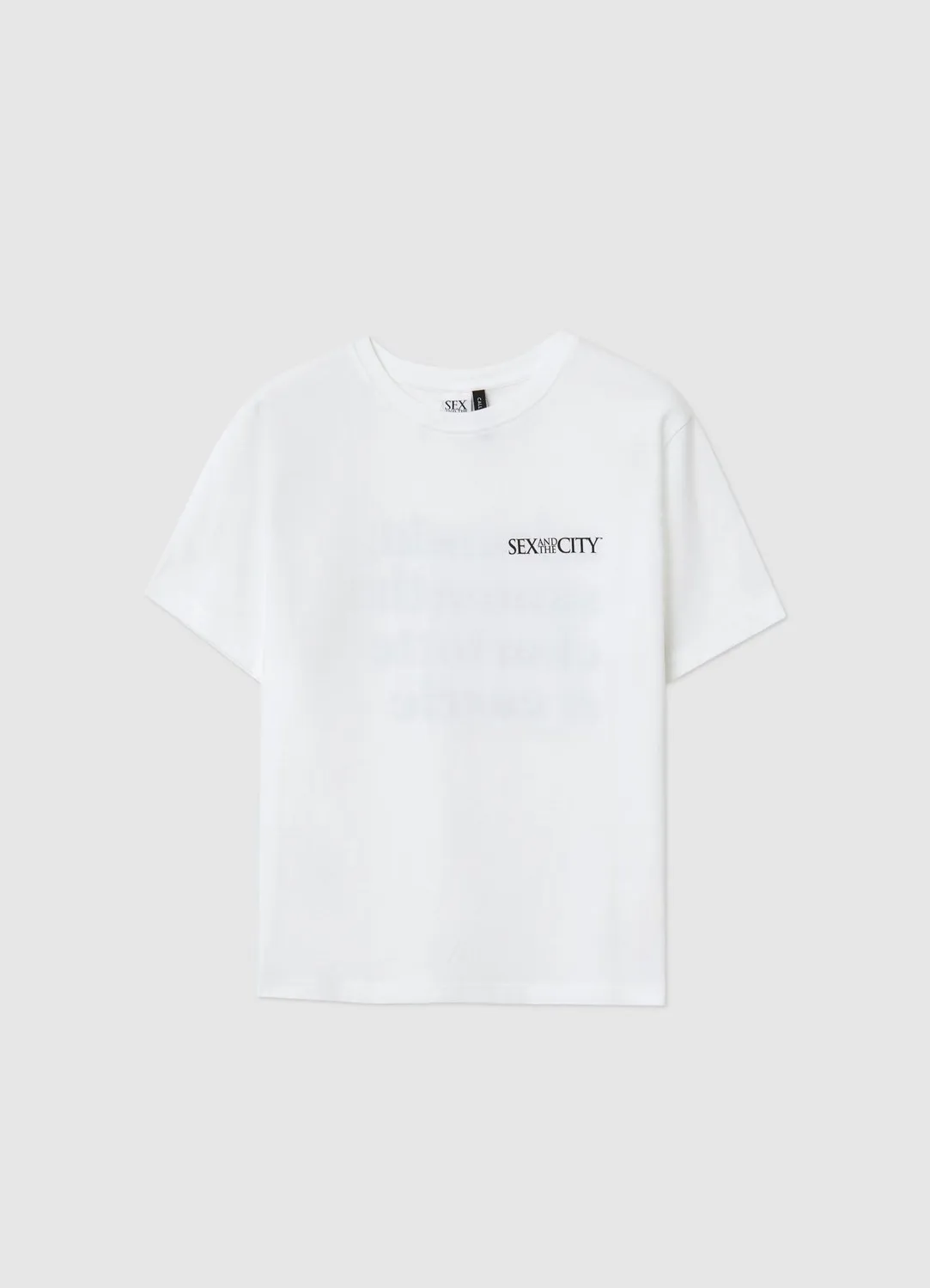 Calliope Sex and the City t-shirt coton S imprimé