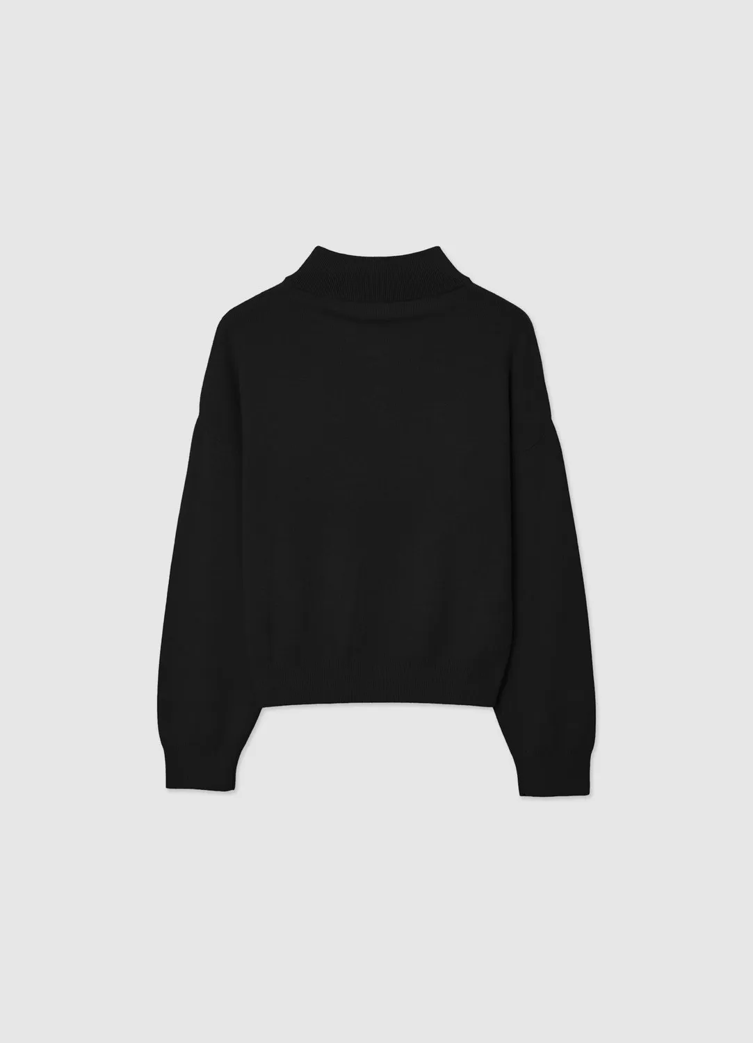Calliope pull col roulé uni manches longues femme