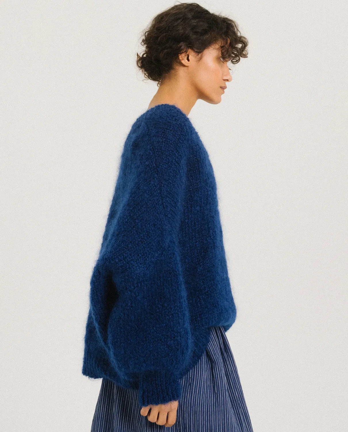 TINSELS FRIME pull MYOSOSTIS mohair col V