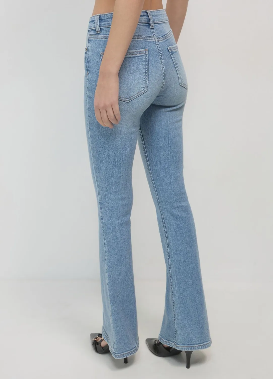 Calliope Jeans Flare jean femme coupe regular