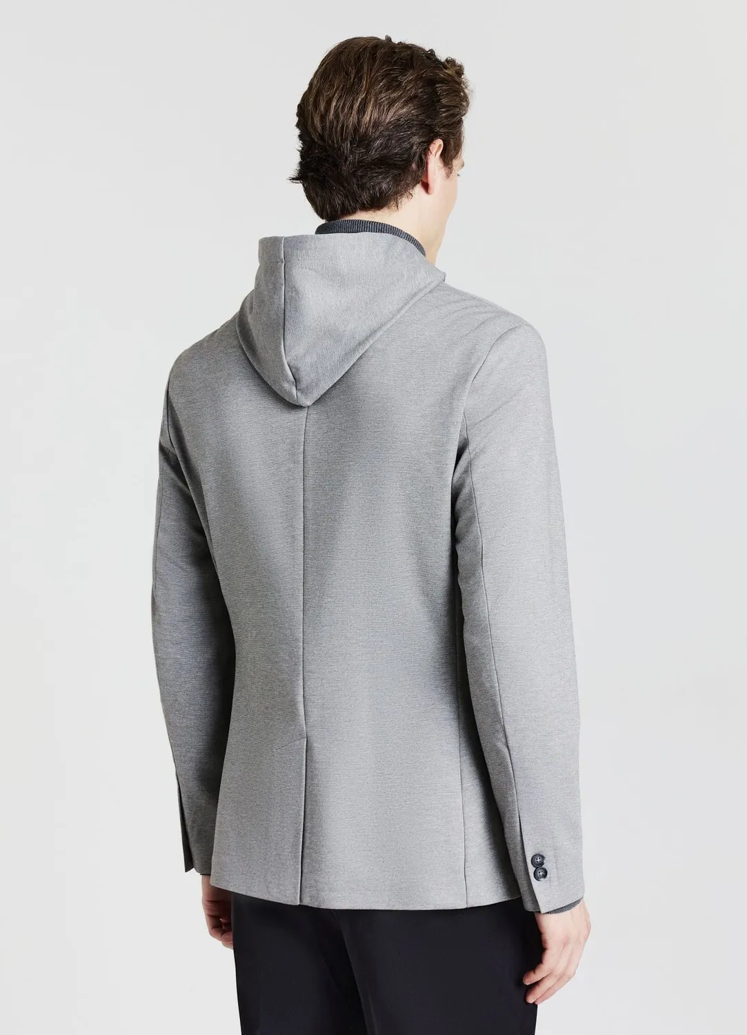 Calliope veste capuche boutons homme