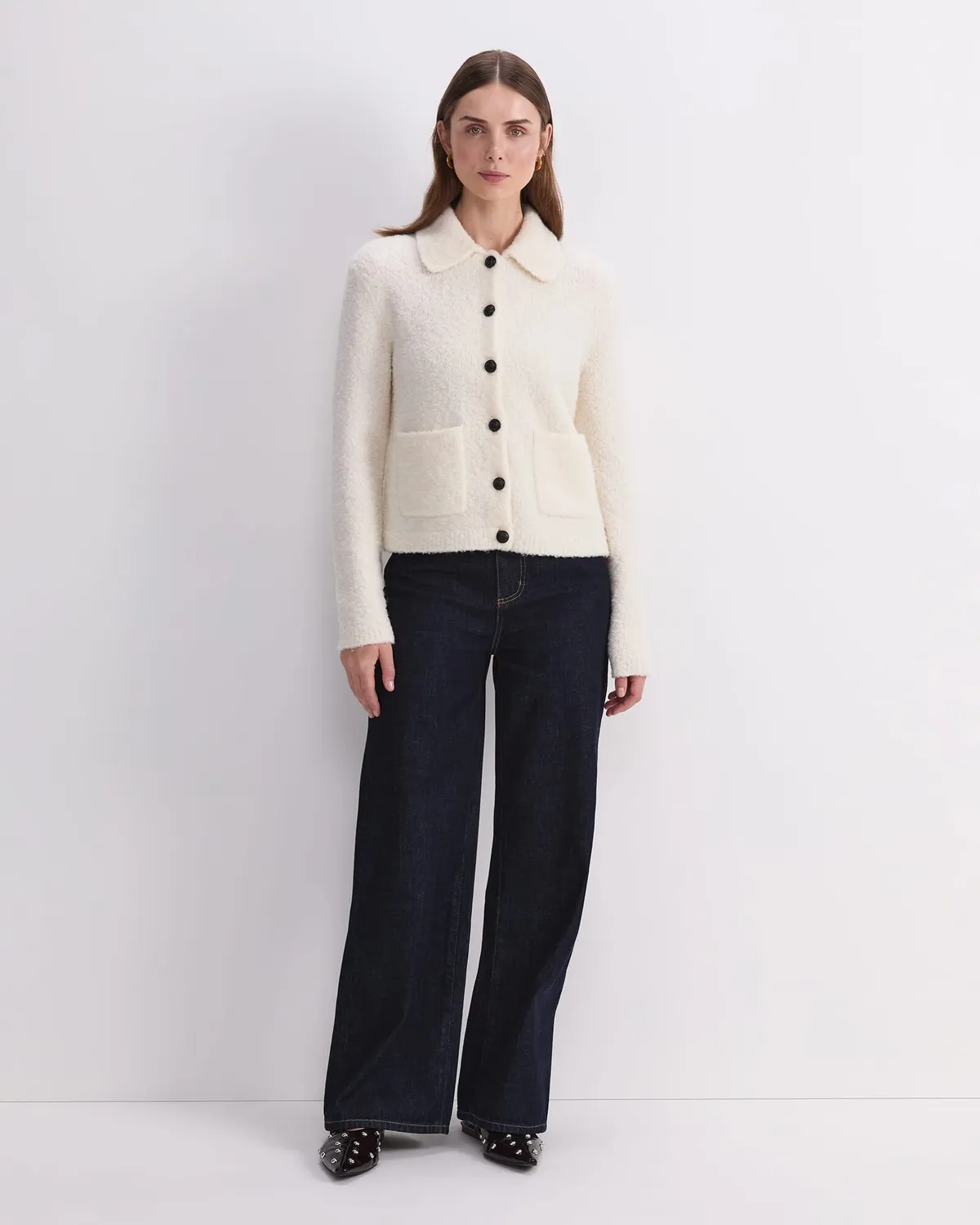 Sportscraft Teddy Wool veste laine femme taille XS