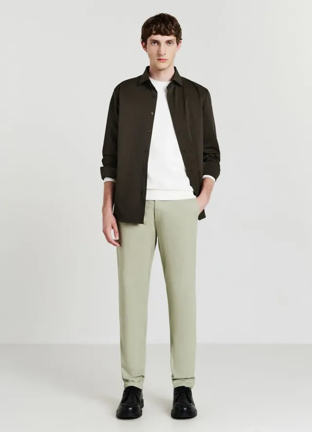 Calliope pantalon chino homme coton regular