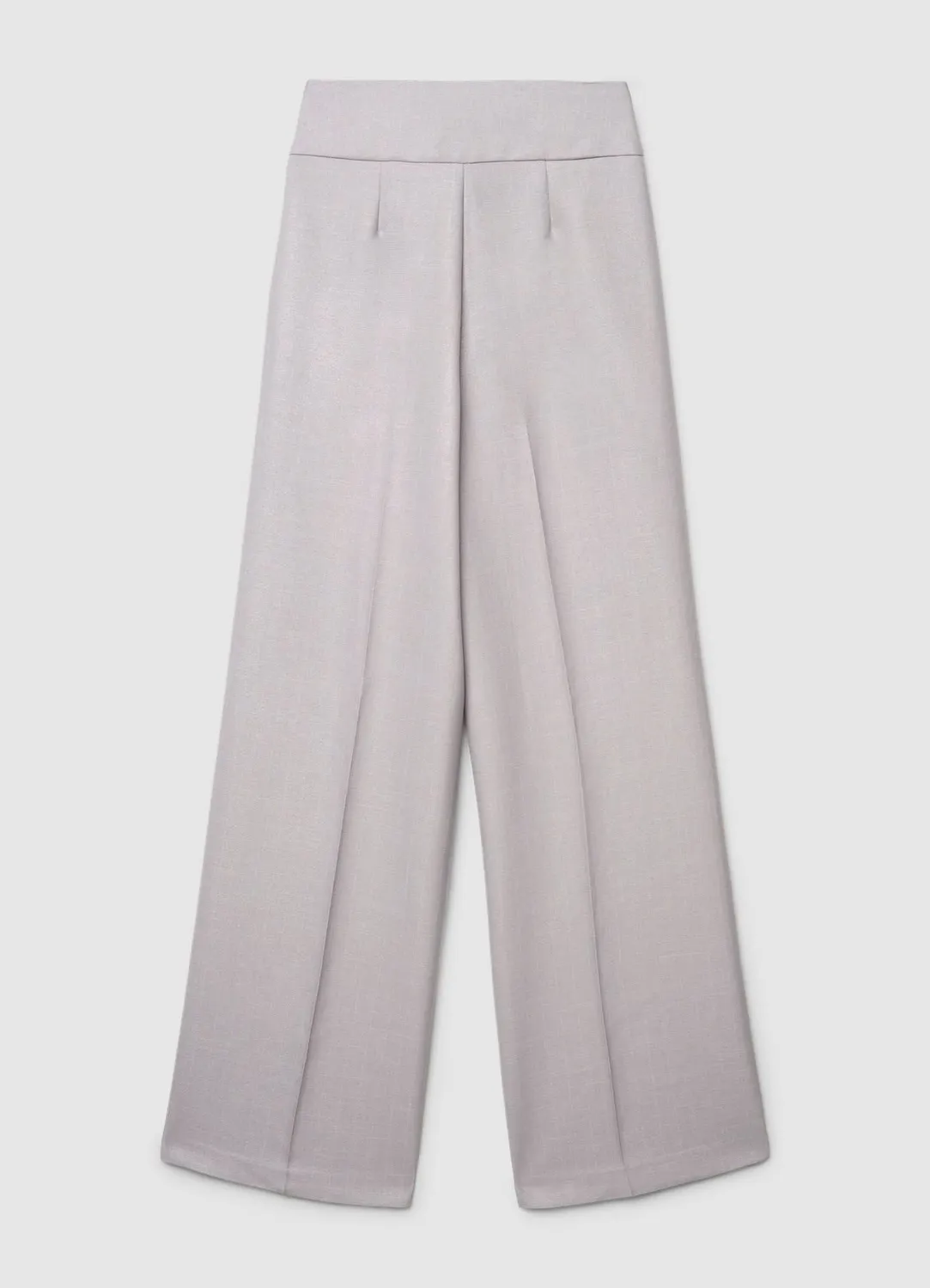 Calliope pantalon palazzo rayé brillant femme