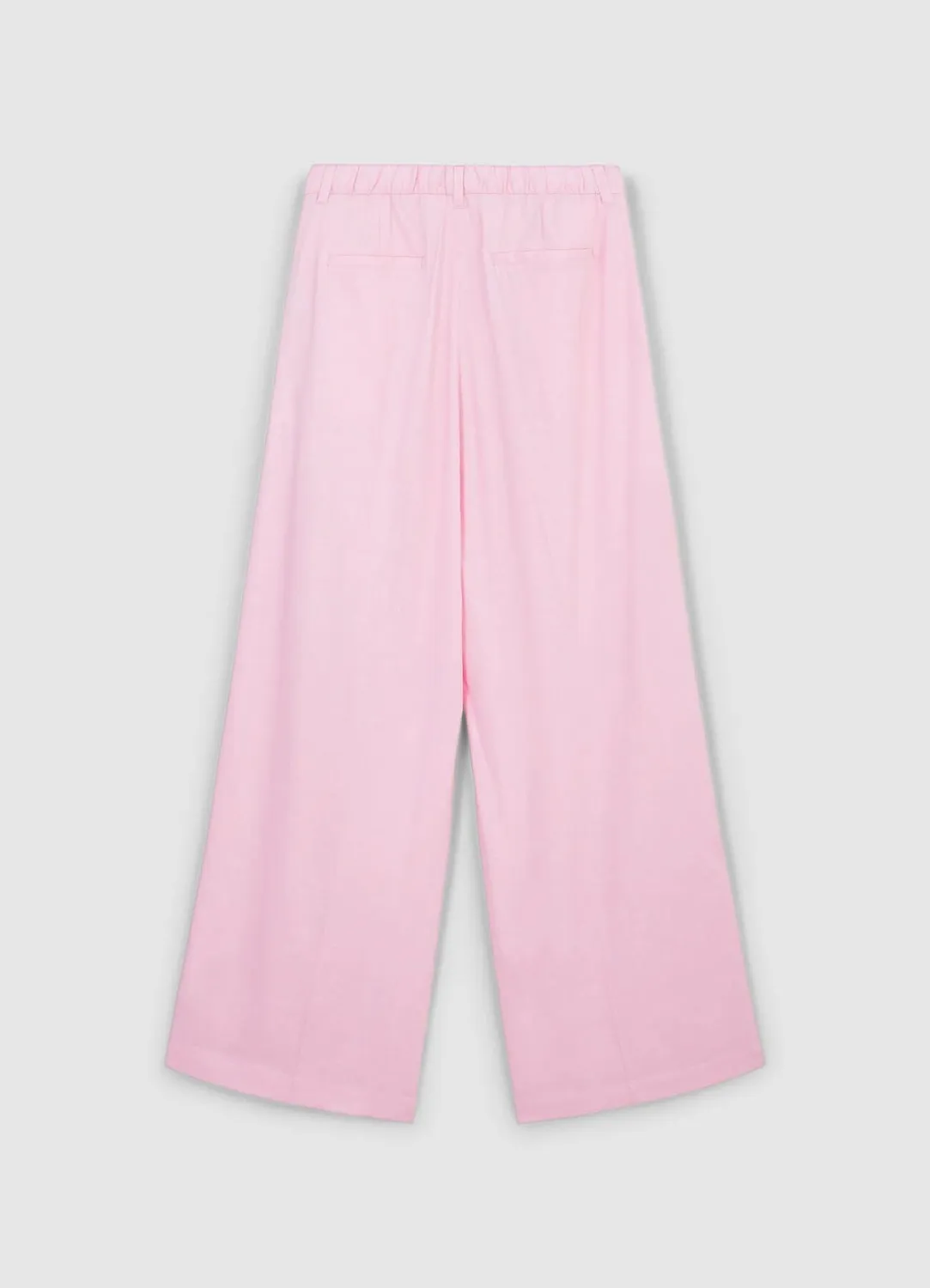 Calliope pantalon palazzo large pantalon lin femme