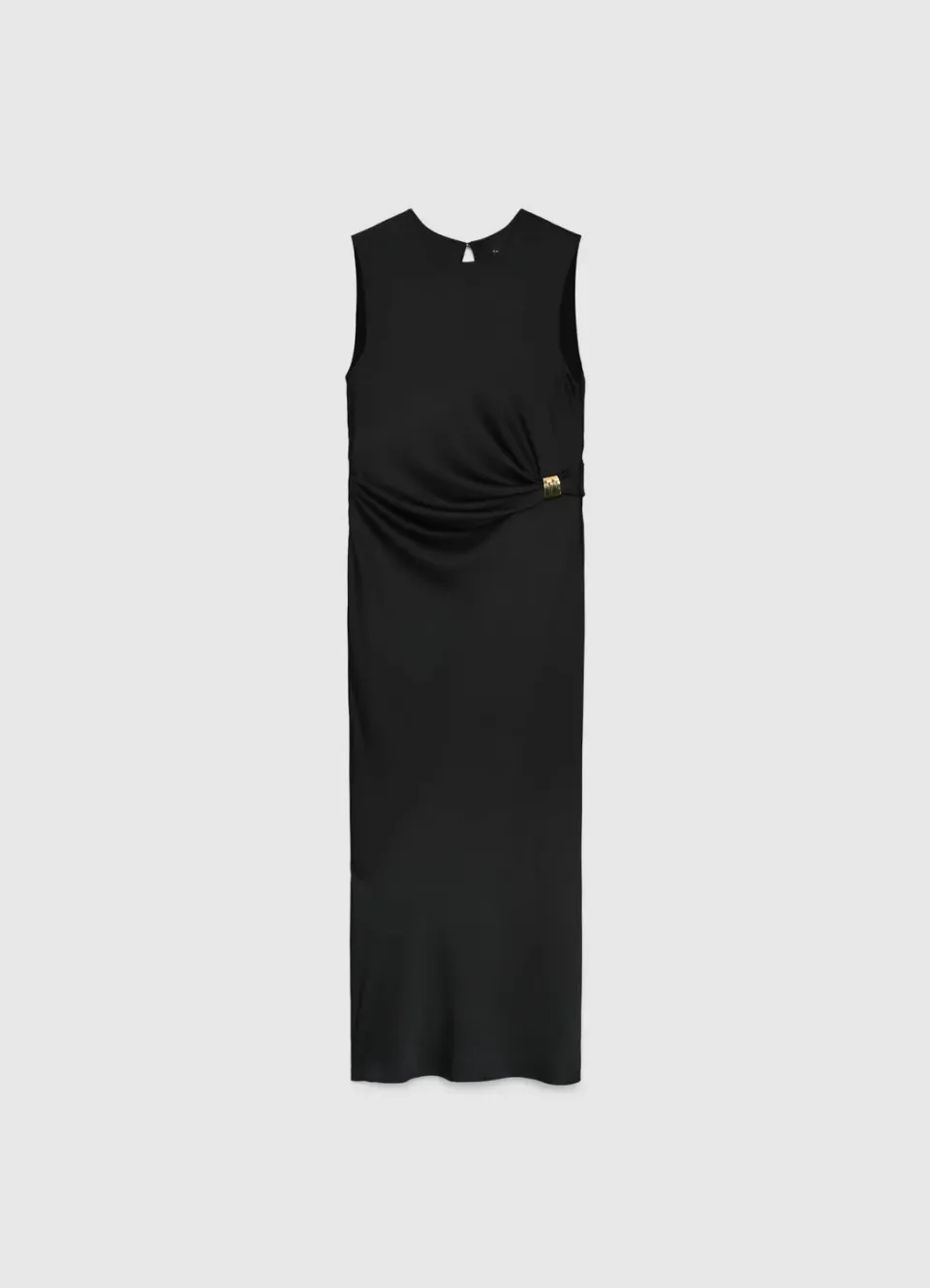 Calliope Atelier robe longue drapée anneau femme