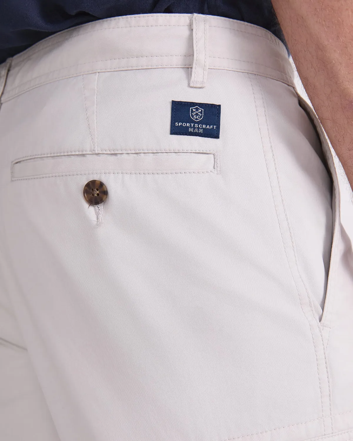 Sportscraft Cargo bermuda coton homme voyage