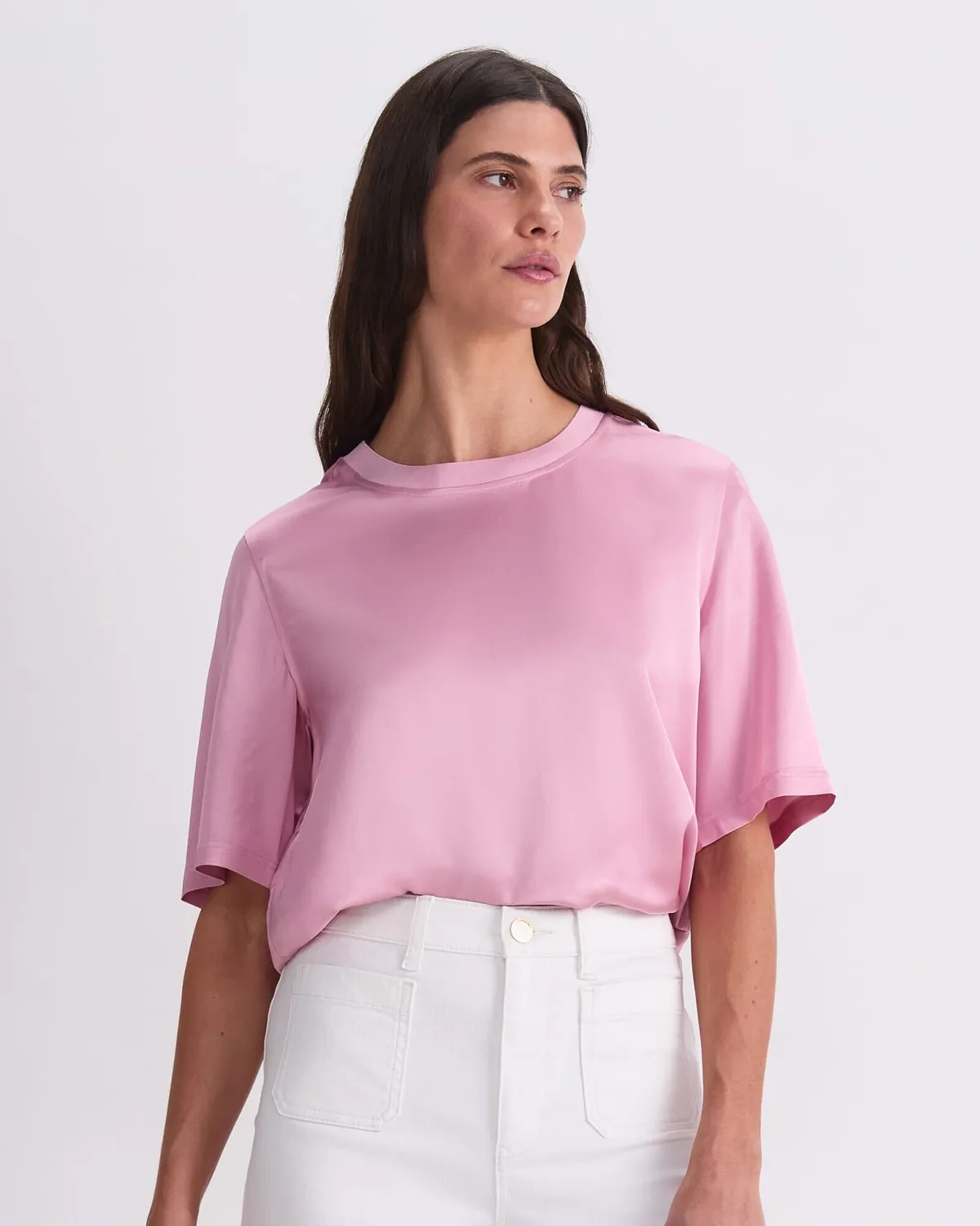 Sportscraft Isla tee-shirt satin viscose