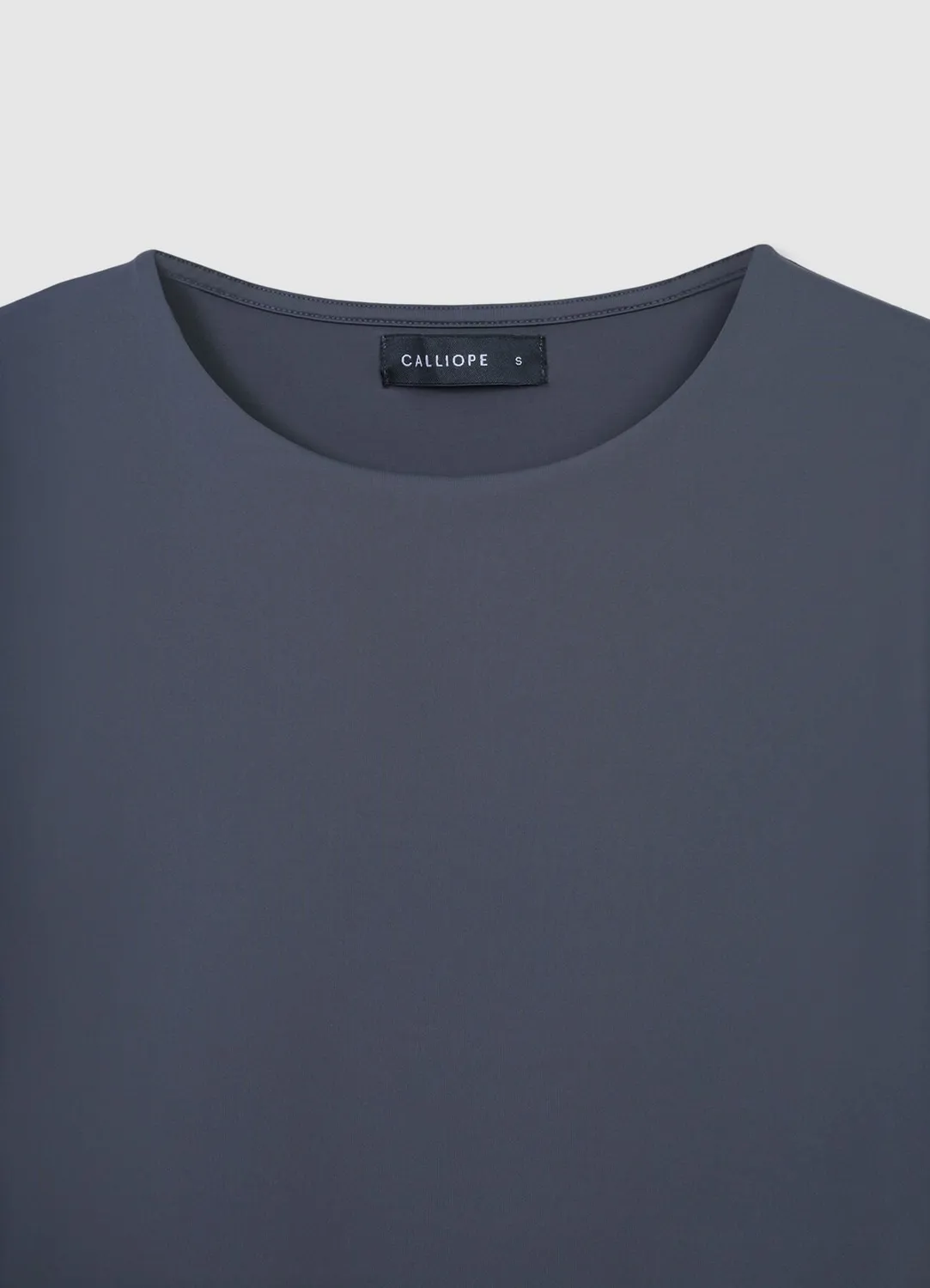 Calliope body col rond uni manches longues taille S