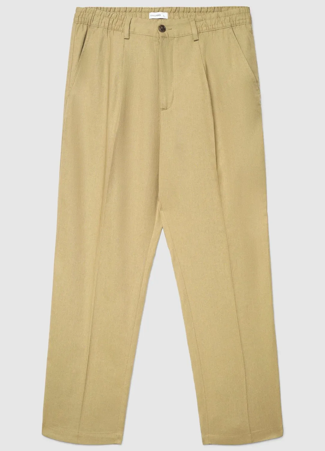 Calliope pantalon wide leg lin homme jambe large