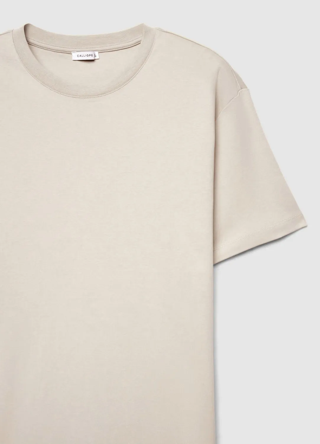 Calliope Girocollo Uni t-shirt homme col rond