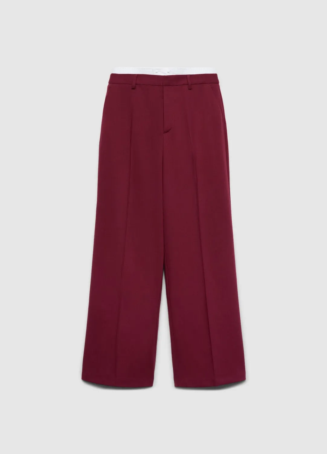 Calliope pantalon palazzo femme large taille élastique