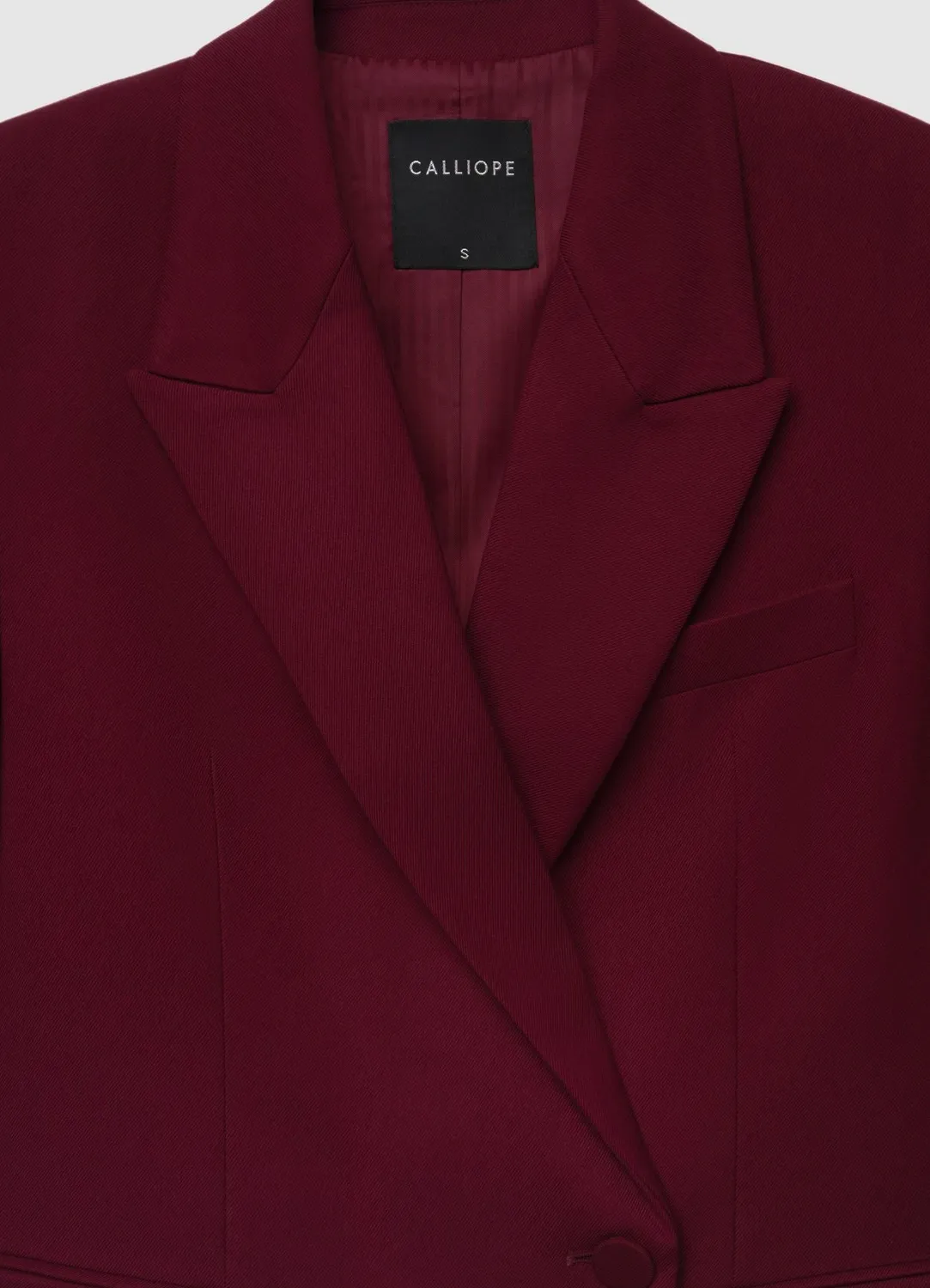 Calliope blazer double boutonnage femme coupe droite