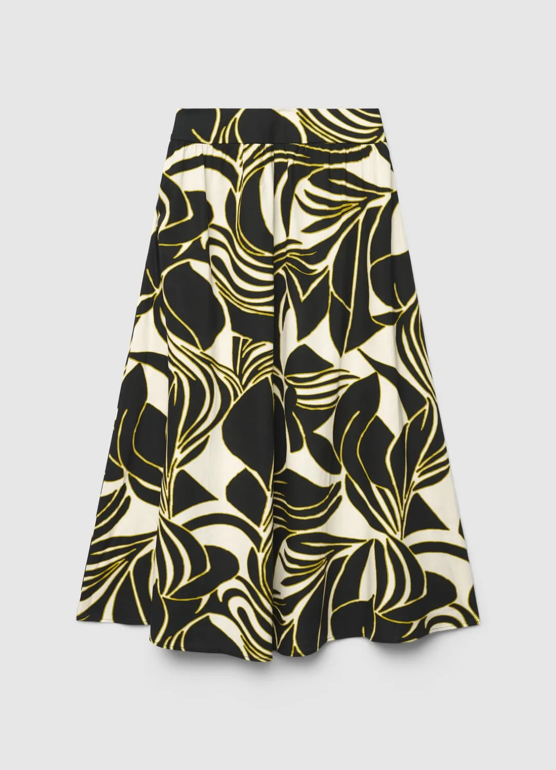 Calliope jupe évasée imprimée femme midi