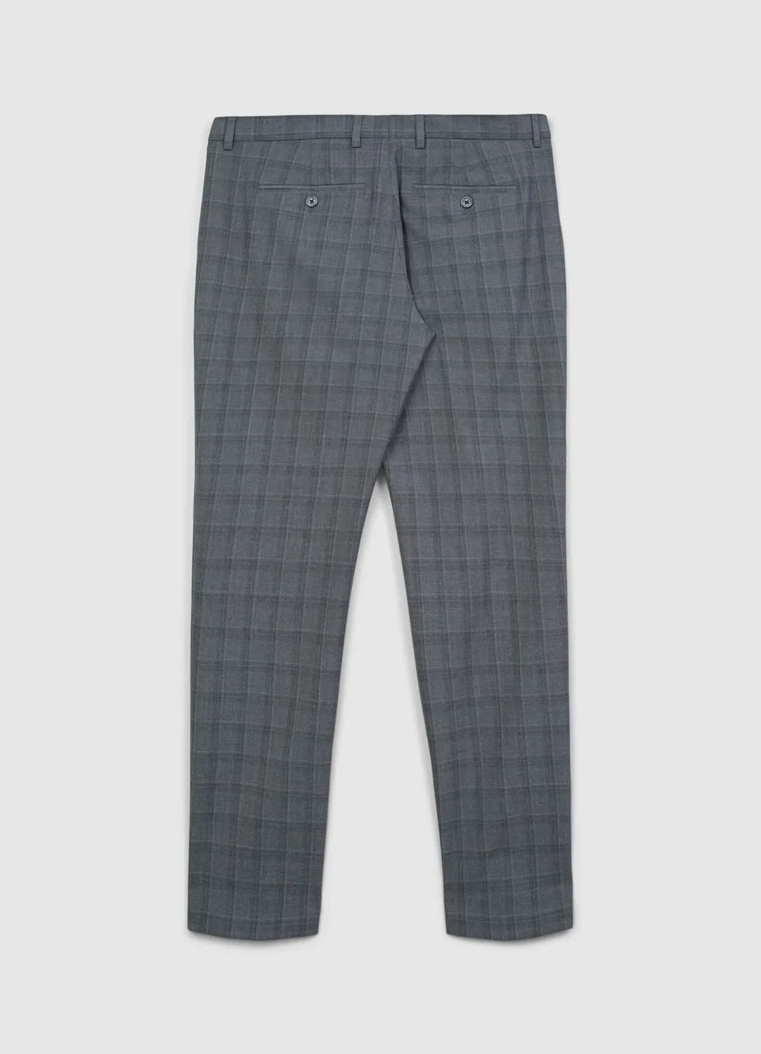 Calliope pantalon à carreaux homme coupe regular bureau