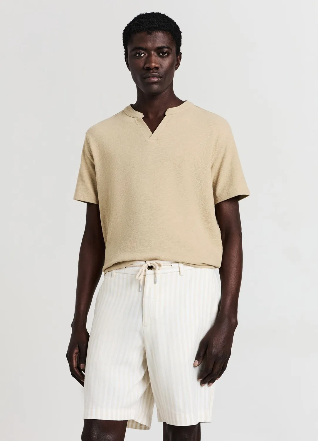 Calliope bermuda à rayures homme