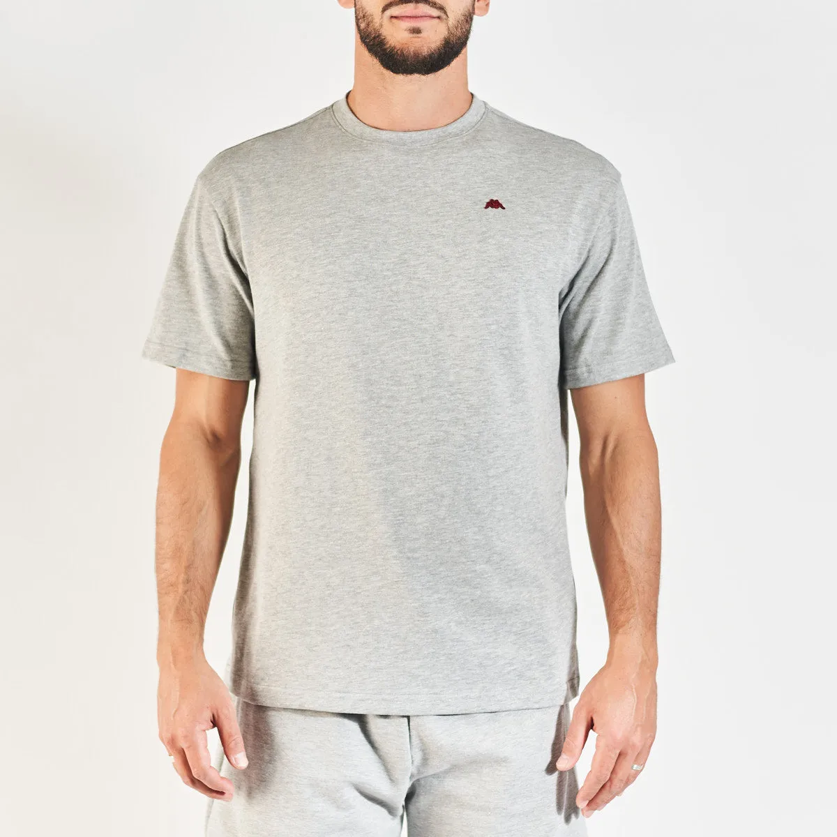 Robe di Kappa Darphis t-shirt gris coton unisexe