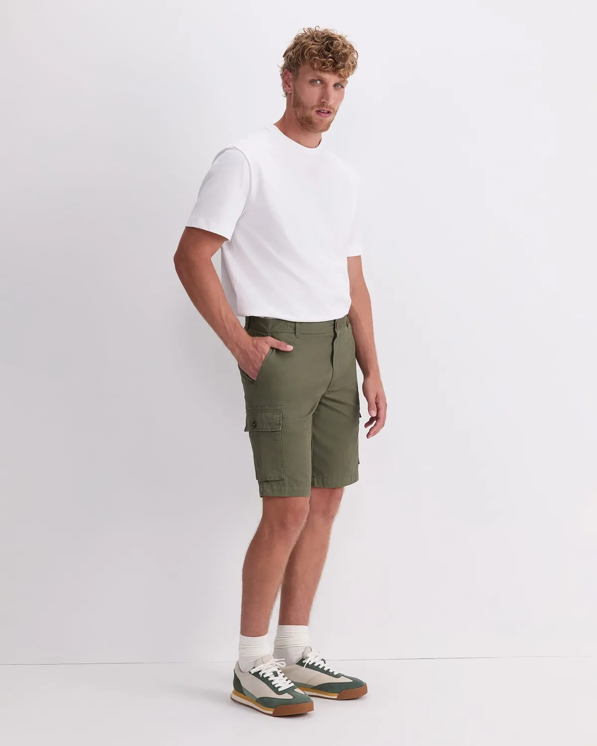 Sportscraft Cargo short coton genou homme