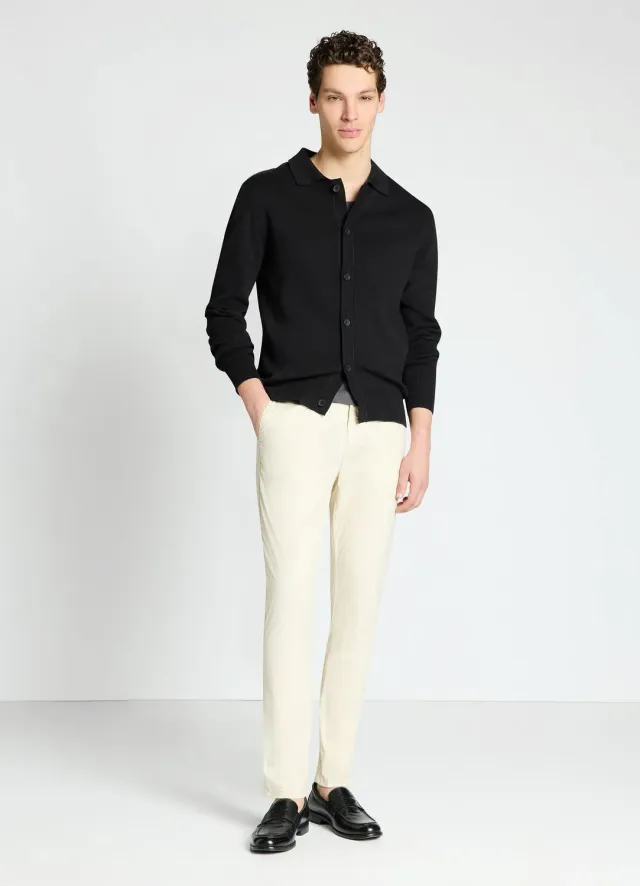 Calliope chino homme taille élastiquée coupe droite