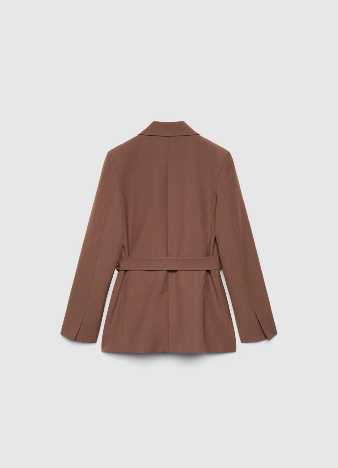 Calliope blazer femme ceinturé uni