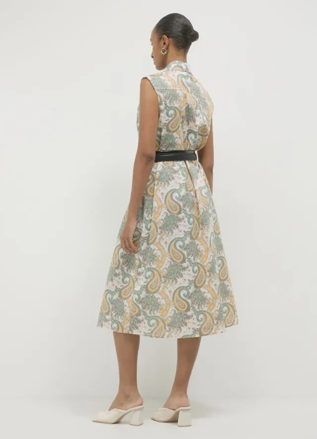 Calliope robe smanicato cachemire femme longue