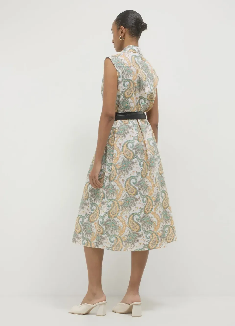 Calliope robe smanicato cachemire femme longue