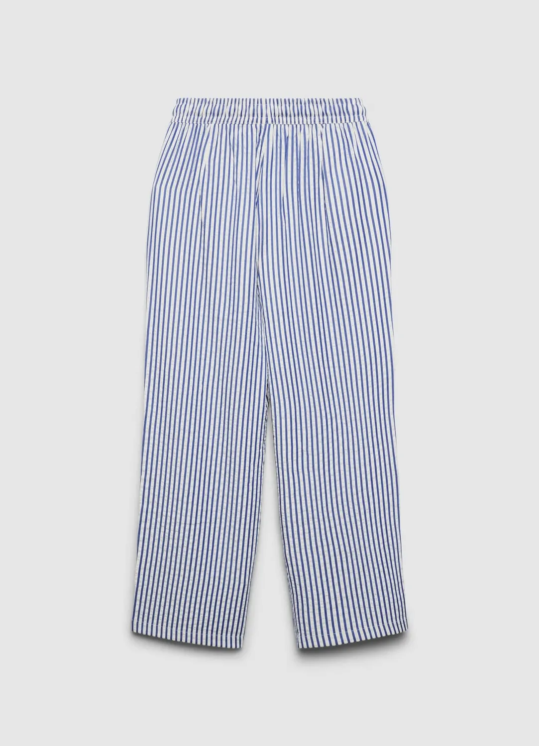 Calliope pantalon jogger rayé crinkle femme