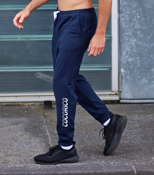 Cocorico Performance jogging homme marine coton stretch