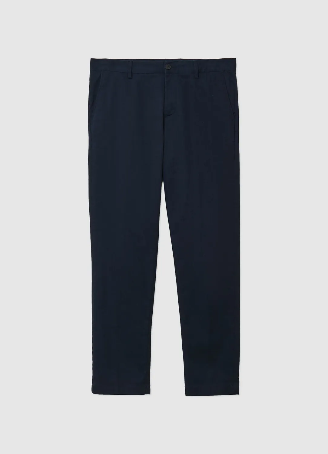 Calliope pantalon chino homme regular uni bouton