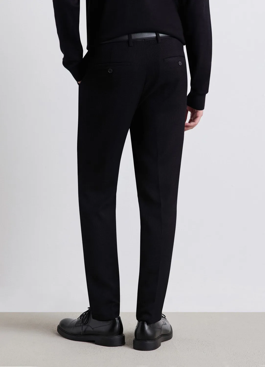 Calliope pantalon long ouvré pantalon homme à plis
