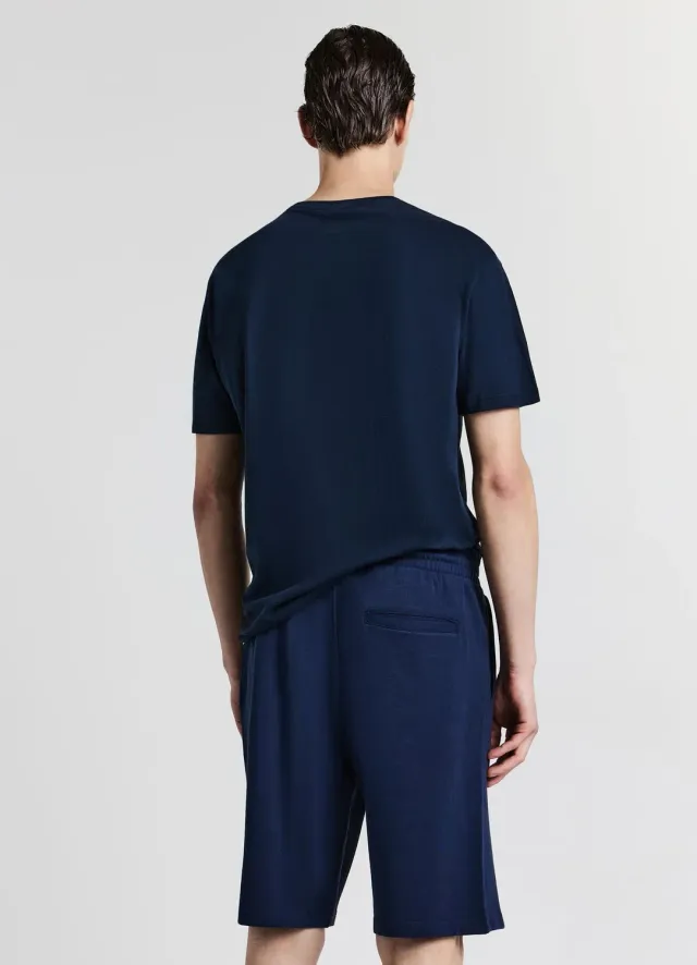 Calliope short de sport homme coton uni
