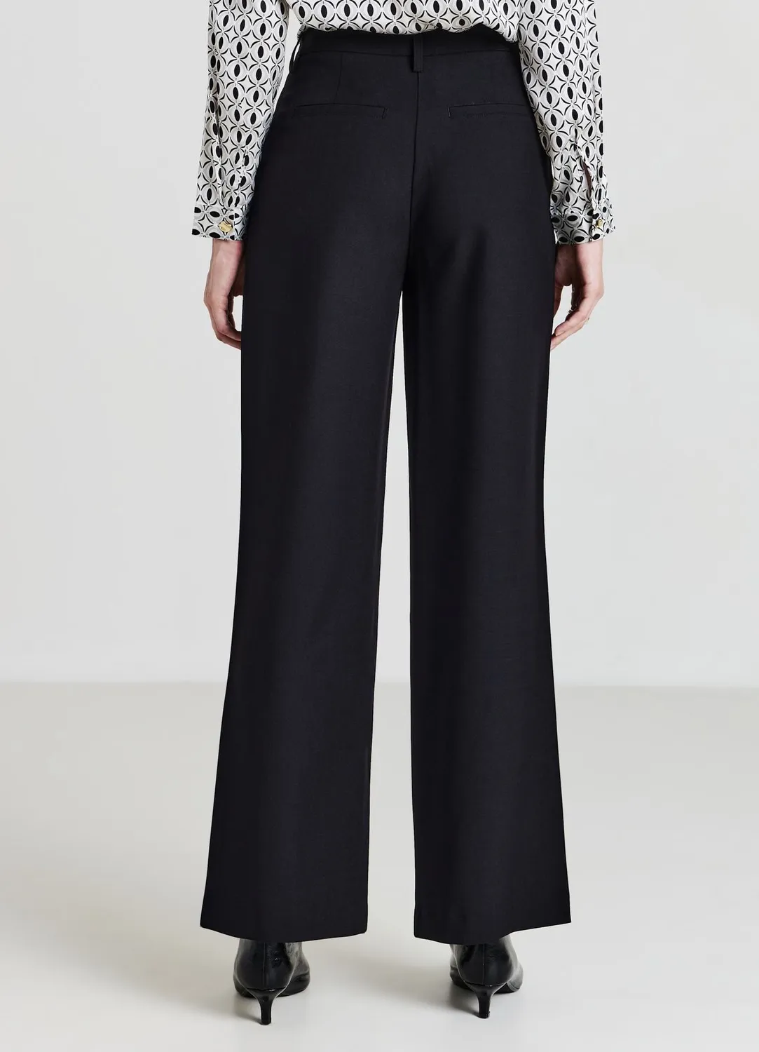 Calliope pantalon palazzo femme bureau élégant